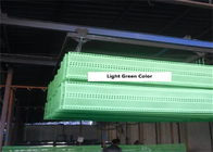 녹색 색상 항 자외선 젤리화 된 바람 방지 울타리 패널 석탄에 대한 기상 방지