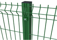3 폴드 3d 구부러진 와이어 메시 울타리 녹색 PVC 코팅 용접